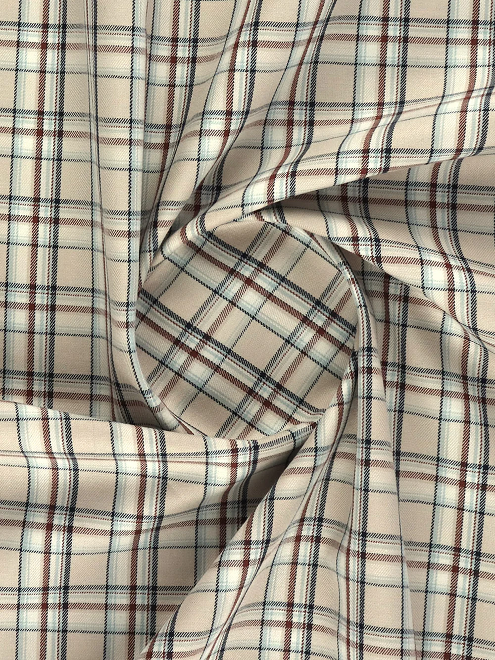 Sandal Checked Cotton Fabric